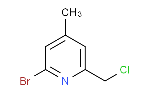 CAS No. 1393543-14-0, 2-Bromo-6-(chloromethyl)-4-methylpyridine
