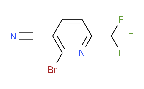 CAS No. 1187582-21-3, 2-Bromo-6-(trifluoromethyl)nicotinonitrile