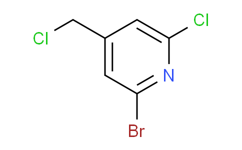 CAS No. 1227584-85-1, 2-Bromo-6-chloro-4-(chloromethyl)pyridine