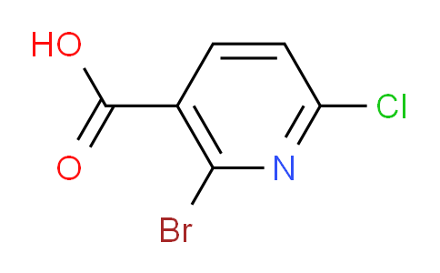 CAS No. 1060815-61-3, 2-Bromo-6-chloronicotinic acid