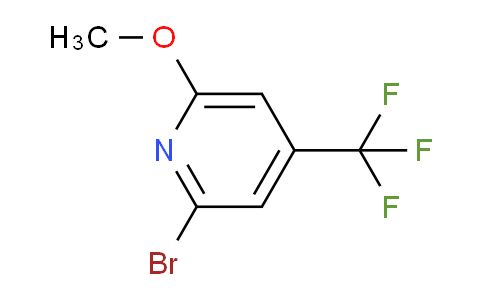 CAS No. 1211536-10-5, 2-Bromo-6-methoxy-4-(trifluoromethyl)pyridine