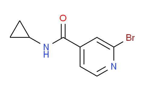CAS No. 951885-74-8, 2-Bromo-N-cyclopropylisonicotinamide