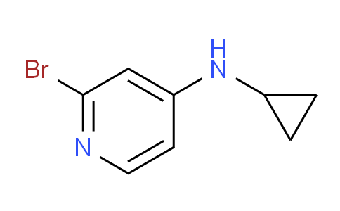 CAS No. 1432754-26-1, 2-Bromo-N-cyclopropylpyridin-4-amine