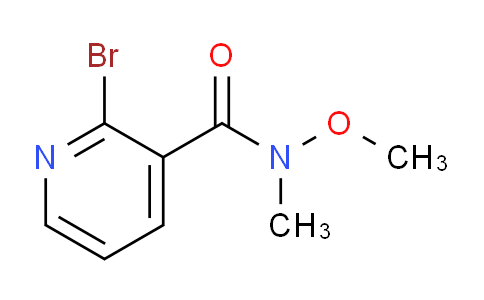 CAS No. 1260913-24-3, 2-Bromo-N-methoxy-N-methylpyridine-3-carboxamide