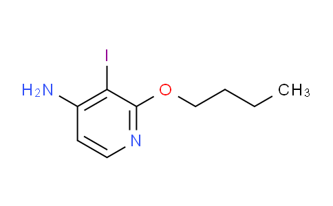 CAS No. 868997-85-7, 2-Butoxy-3-iodopyridin-4-amine