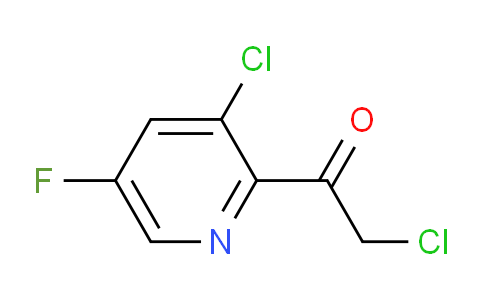 CAS No. 1374652-07-9, 2-Chloro-1-(3-chloro-5-fluoropyridin-2-yl)ethanone