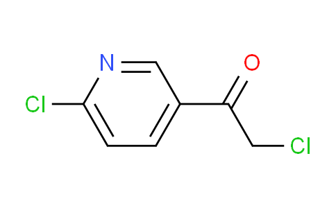 CAS No. 136592-00-2, 2-Chloro-1-(6-chloropyridin-3-yl)ethanone