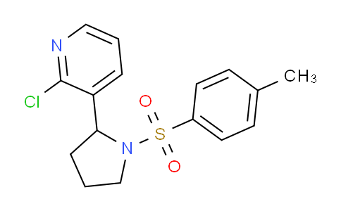 CAS No. 1352508-23-6, 2-Chloro-3-(1-tosylpyrrolidin-2-yl)pyridine