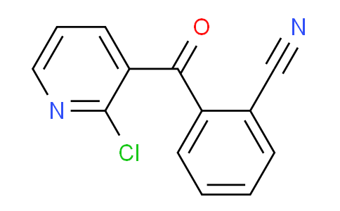 CAS No. 884504-80-7, 2-Chloro-3-(2-cyanobenzoyl)pyridine