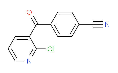 CAS No. 890100-45-5, 2-Chloro-3-(4-cyanobenzoyl)pyridine