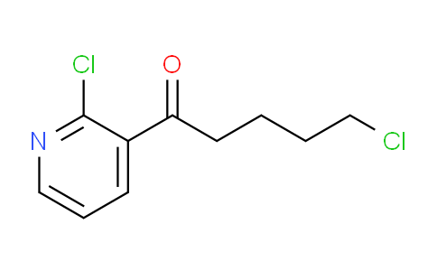 CAS No. 914203-36-4, 2-Chloro-3-(5-chlorovaleryl)pyridine