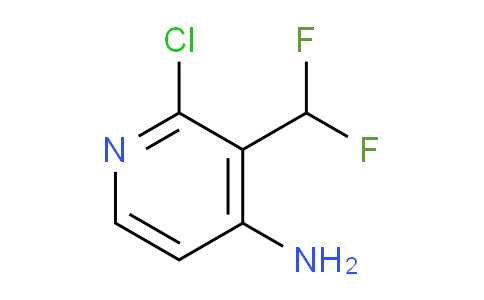 CAS No. 1804753-90-9, 2-Chloro-3-(difluoromethyl)pyridin-4-amine