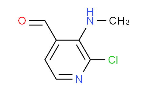 CAS No. 1289148-11-3, 2-Chloro-3-(methylamino)isonicotinaldehyde