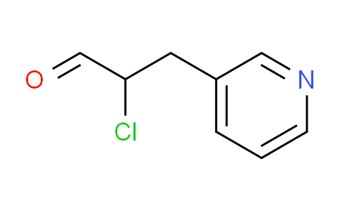 CAS No. 1699612-23-1, 2-Chloro-3-(pyridin-3-yl)propanal