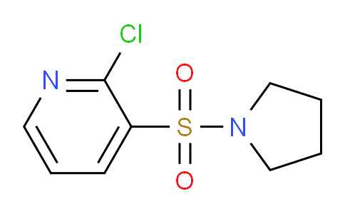 CAS No. 60597-70-8, 2-Chloro-3-(pyrrolidin-1-ylsulfonyl)pyridine