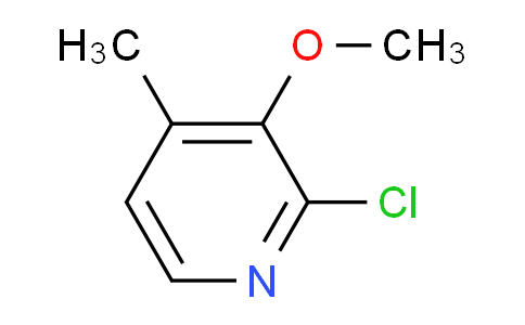 CAS No. 1227562-13-1, 2-Chloro-3-methoxy-4-methylpyridine