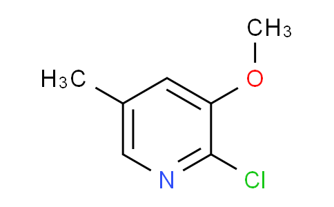 CAS No. 1203499-46-0, 2-Chloro-3-methoxy-5-methylpyridine