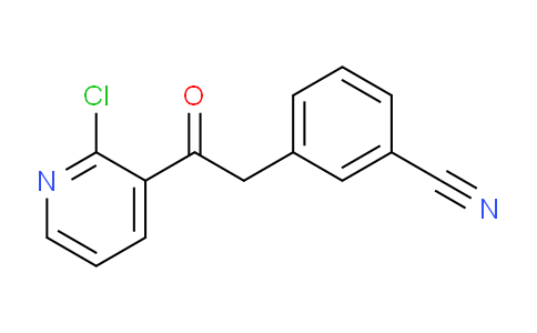 CAS No. 760193-01-9, 2-Chloro-3-[2-(3-cyanophenyl)-1-oxoethyl]pyridine