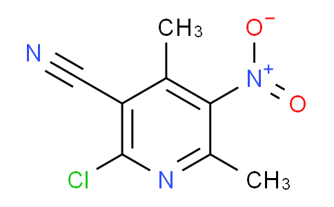 CAS No. 6220-77-5, 2-Chloro-4,6-dimethyl-5-nitronicotinonitrile