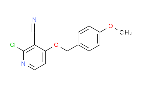 CAS No. 635732-01-3, 2-Chloro-4-((4-methoxybenzyl)oxy)nicotinonitrile