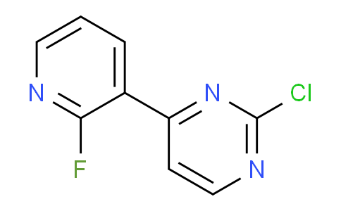 CAS No. 954216-54-7, 2-Chloro-4-(2-fluoropyridin-3-yl)pyrimidine