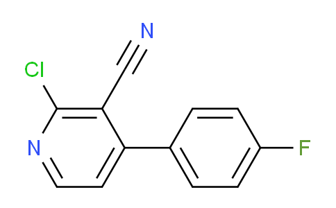 CAS No. 886362-05-6, 2-Chloro-4-(4-fluorophenyl)nicotinonitrile