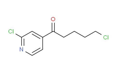 CAS No. 898785-09-6, 2-Chloro-4-(5-chlorovaleryl)pyridine