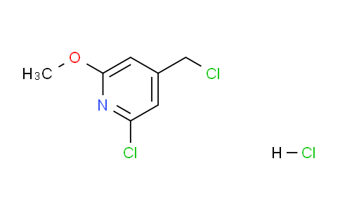 CAS No. 193001-92-2, 2-Chloro-4-(chloromethyl)-6-methoxypyridine hydrochloride