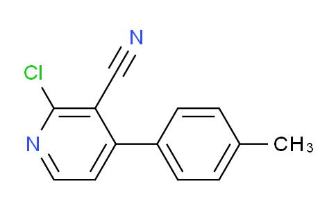 CAS No. 886362-03-4, 2-Chloro-4-(p-tolyl)nicotinonitrile