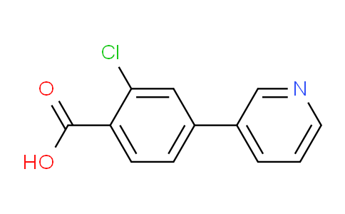 CAS No. 1214356-98-5, 2-Chloro-4-(pyridin-3-yl)benzoic acid
