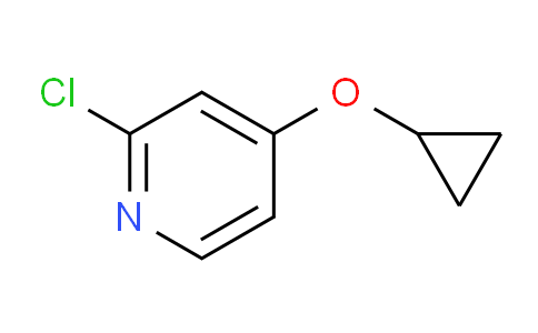CAS No. 1209458-93-4, 2-Chloro-4-cyclopropoxypyridine