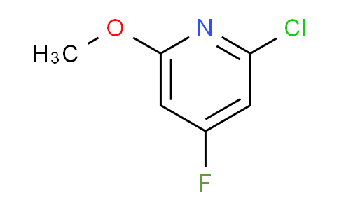 CAS No. 1227502-57-9, 2-Chloro-4-fluoro-6-methoxypyridine