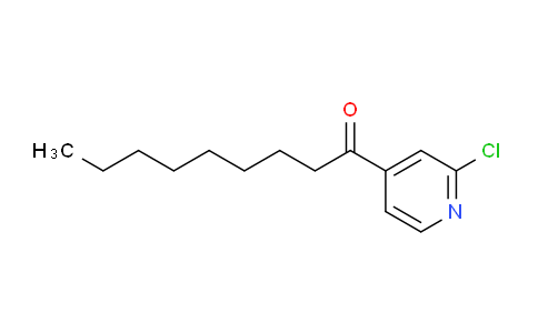 CAS No. 898784-74-2, 2-Chloro-4-nonanoylpyridine