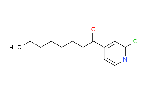 CAS No. 898784-72-0, 2-Chloro-4-octanoylpyridine