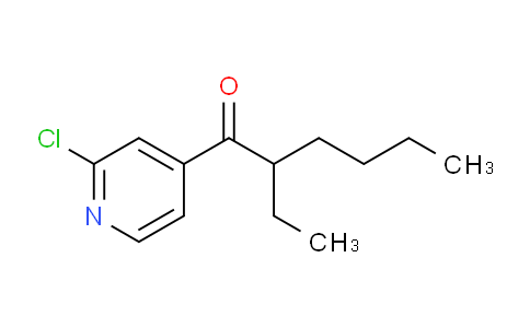 CAS No. 898785-71-2, 2-Chloro-4-pyridyl 1-ethylpentyl ketone
