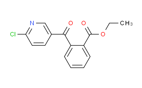 CAS No. 890100-47-7, 2-Chloro-5-(2-ethoxycarbonylbenzoyl)pyridine