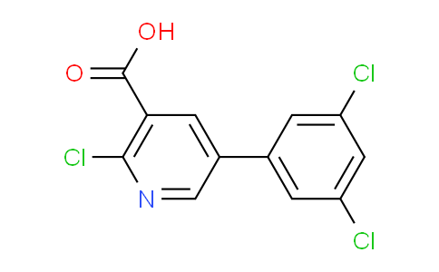 CAS No. 1261964-42-4, 2-Chloro-5-(3,5-dichlorophenyl)nicotinic acid
