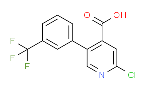 CAS No. 1261773-33-4, 2-Chloro-5-(3-(trifluoromethyl)phenyl)isonicotinic acid
