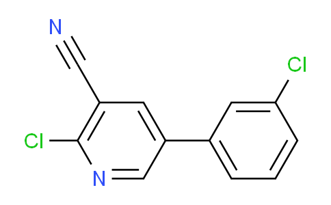 CAS No. 338964-13-9, 2-Chloro-5-(3-chlorophenyl)nicotinonitrile