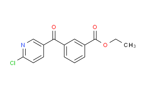 CAS No. 890100-48-8, 2-Chloro-5-(3-ethoxycarbonylbenzoyl)pyridine