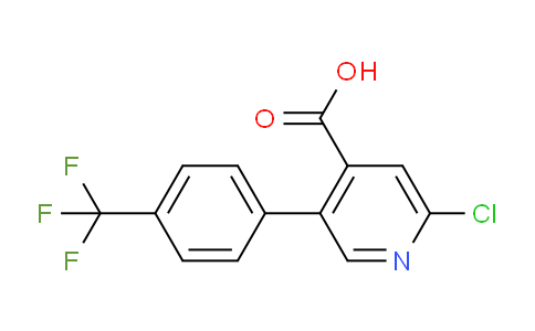 CAS No. 1261604-81-2, 2-Chloro-5-(4-(trifluoromethyl)phenyl)isonicotinic acid