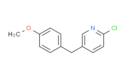 CAS No. 1370587-24-8, 2-Chloro-5-(4-methoxybenzyl)pyridine