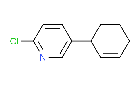 CAS No. 1187163-34-3, 2-Chloro-5-(cyclohex-2-en-1-yl)pyridine