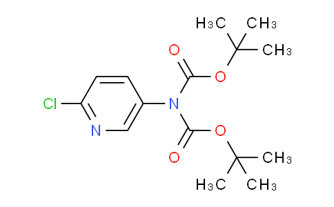CAS No. 1044148-99-3, 2-CHloro-5-(N,N-di-boc-amino)pyridine