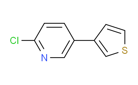 CAS No. 873948-15-3, 2-Chloro-5-(thiophen-3-yl)pyridine