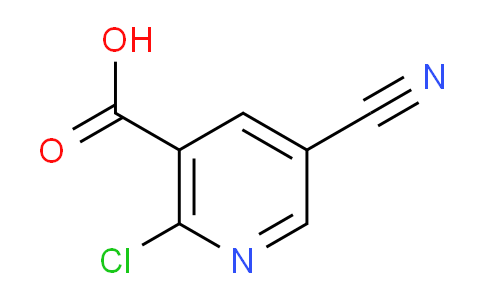 CAS No. 1089335-56-7, 2-Chloro-5-cyanonicotinic acid