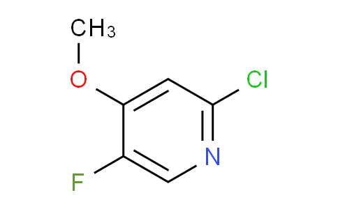 CAS No. 1211515-16-0, 2-Chloro-5-fluoro-4-methoxypyridine