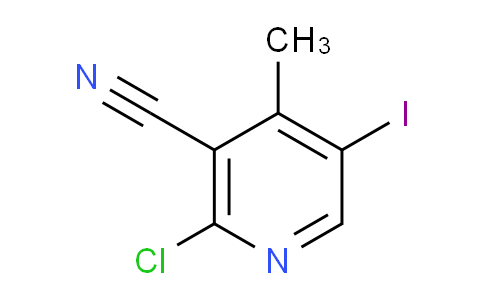 CAS No. 1378864-45-9, 2-Chloro-5-iodo-4-methylnicotinonitrile