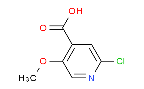 CAS No. 1060801-70-8, 2-Chloro-5-methoxyisonicotinic acid