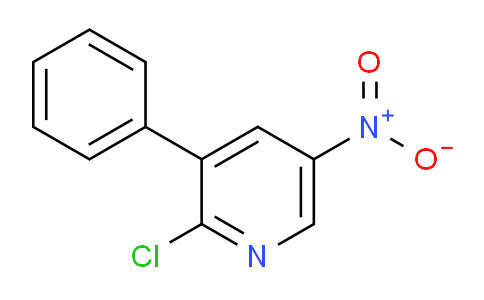 CAS No. 1119088-46-8, 2-Chloro-5-nitro-3-phenylpyridine